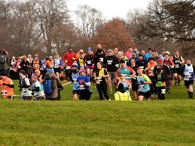 The run saw an even split with 399 men and 374 women finishing the race.