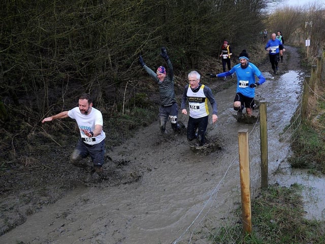 Organiser Stuart Gall explained that many use the race as a chance to run off any excess Christmas pudding.