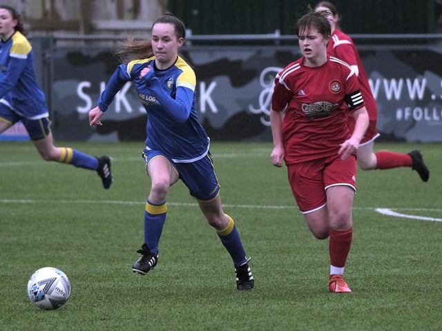 Scarborough Ladies U18s against Brayton Belles 

Photo by Richard Ponter