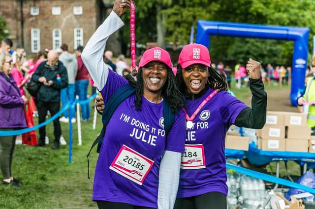 The Race for Life events take place at  Temple Newsam Park over the weekend of Saturday, May 14 and Sunday, May 15, where women, men and children of all ages and abilities can choose an event to suit them.