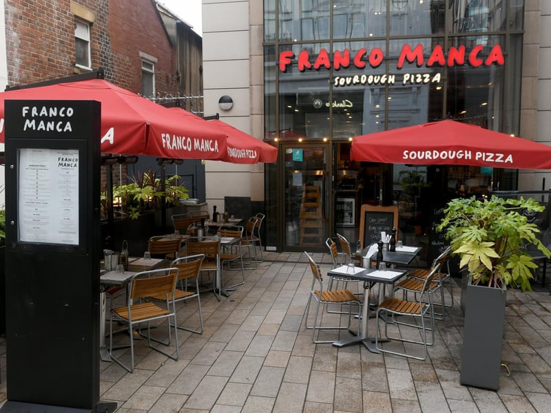 Franco Manca in Leeds city centre is a big name in Leeds which has just closed its doors. The pizzeria's former site outside Trinity Leeds is now empty.