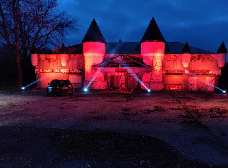 A sneak peek from organisers of what is being dubbed the 'Camelot Castle'