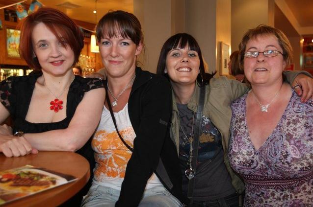 Claudine, Nicola, Cher and Diane.