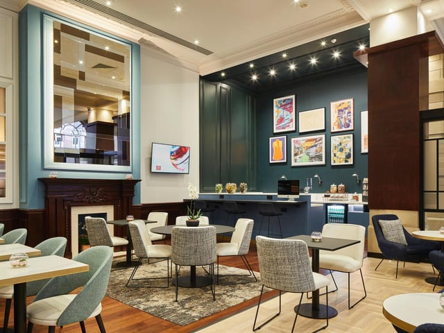 Guests staying in executive rooms and suites will have exclusive access to the ne executive lounge in the hotel's lobby
