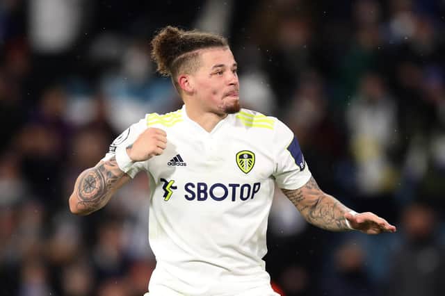 CONTRACT STATUS: Kalvin Phillips is reportedly in talks with Leeds United over a new deal. Picture: Getty Images.