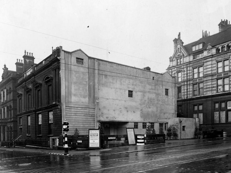 City Museum on Park Row pictured in January 1942.