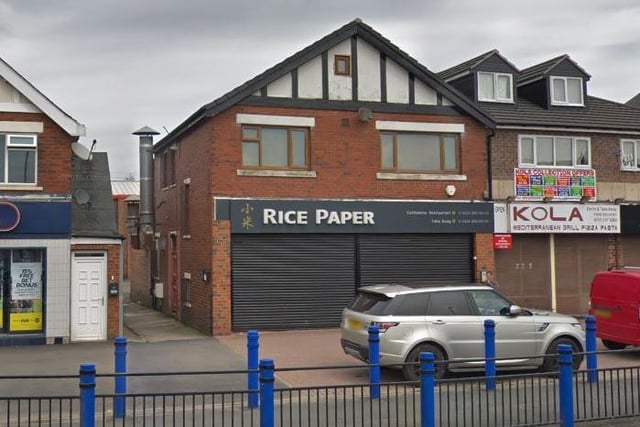 Cantonese restaurant Rice Paper, located on Selby Road, Halton, and is a popular choice for east Leeds diners. One reviewer said: "The food was of high quality, very fresh and super tasty. Service was friendly and efficient and the ambiance relaxed and comfortable."