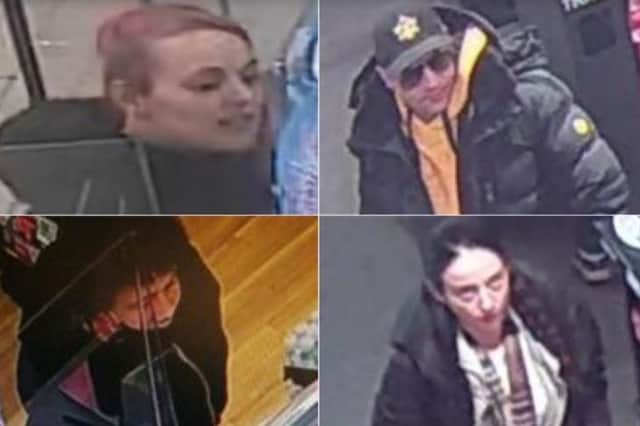 Do you recognise anyone? PICS: West Yorkshire Police