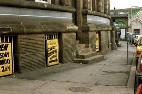 Do you remember Martine's? Hailed as 'the best discotheque around' it was located in the Corn Exchange cellars. Pictured in November 1980.