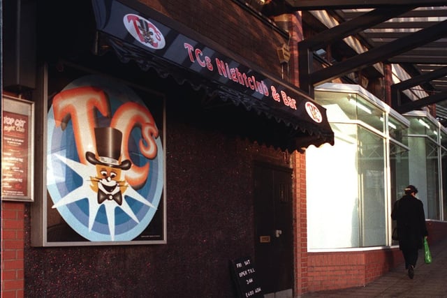 Do you remember TCs nightclub on Merrion Street? Pictured in February 1998.