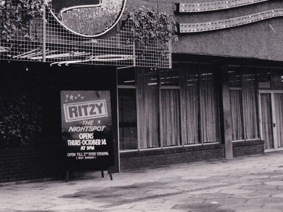 The Ritzy was a legendary Leeds nightspot, which featured on music chat show The Hitman and Her