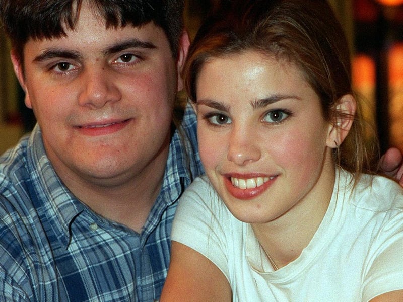 Does this Neighbours star look familiar? Actress Brooke Satchwell, who played Anne Wilkinson in the Aussie soap, met fan Jason Leigh on a visit to Leeds. The pair are pictured in the Corn Exchange.