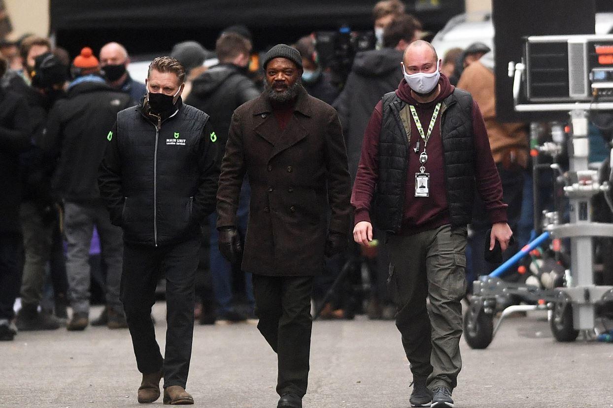 Filming for the new series took place on Sunday. Picture: Simon Hulme.