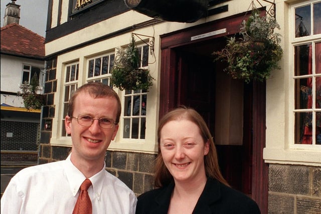 Do you remember Conrad Easton and Donna Casey? They ran Woodies Ale House.