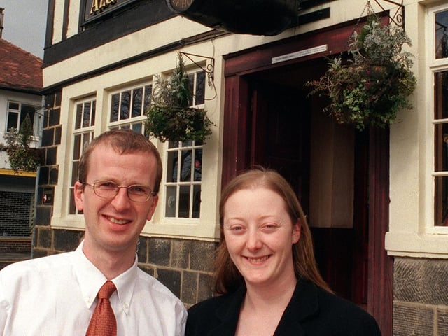 Do you remember Conrad Easton and Donna Casey? They ran Woodies Ale House.