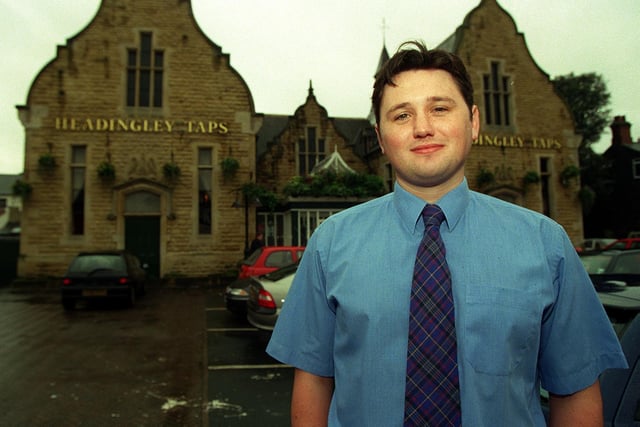Do you remember Paul Dover? He was landlord of Headingley Taps pictured in October 1998.