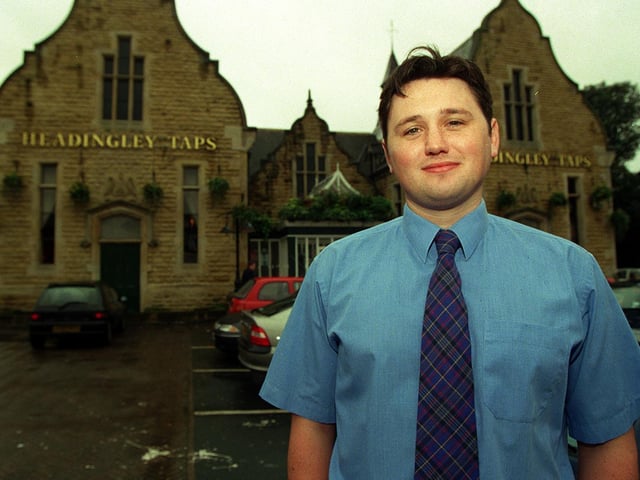 Do you remember Paul Dover? He was landlord of Headingley Taps pictured in October 1998.