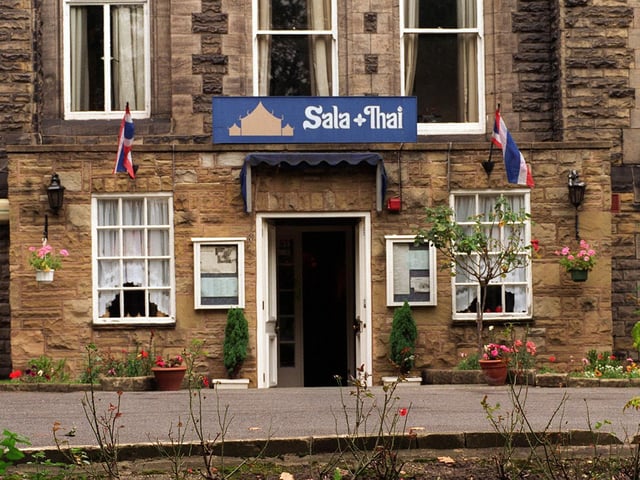 Did you enjoy a meal here during the 1990s? Sala + Thai on Headingley Lane pictured in September 1997.