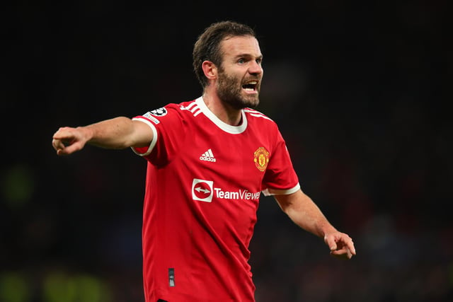Juan Mata - The former Chelsea man signed a new one-year-deal at Manchester United last summer.