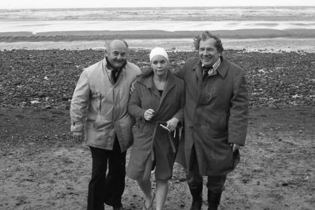 Long distance swimmer Julie Bradshaw took a chilly New Year's Day dip in the Irish Sea - and vowed 1981 will be the year she conquers the cruel sea. The 16-year-old Blackpool schoolgirl aims to be the first person to complete a three-way Channel swim this summer