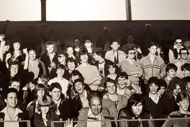 This crowd scene was taken in August 1981