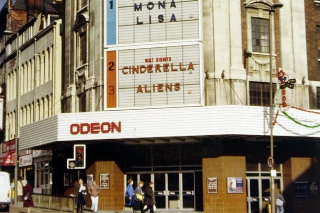 Did you enjoy a night at the flicks here back in the day? The Odeon cinema on the corner New Briggate and The Headrow.