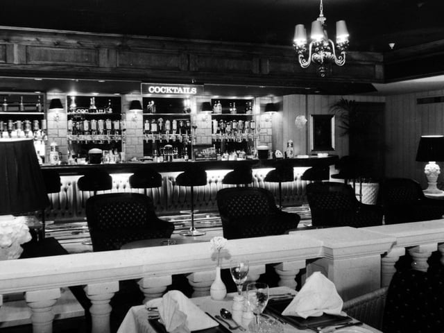 Inside The Windmill Hotel in March 1986.