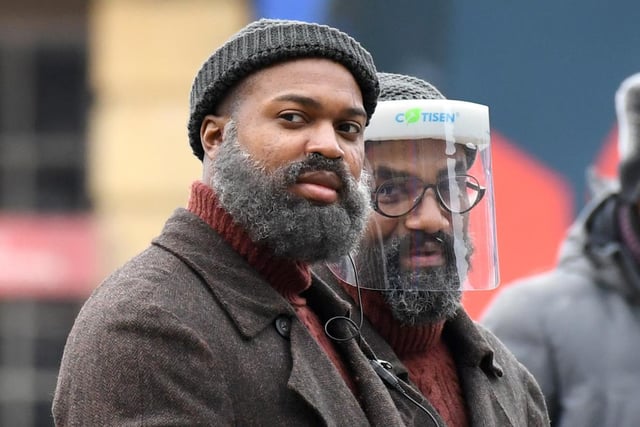 These actors are thought to be appearing as Samuel L Jackson's stunt doubles.