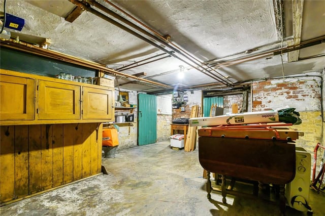 There is a large and useful cellar in the property.