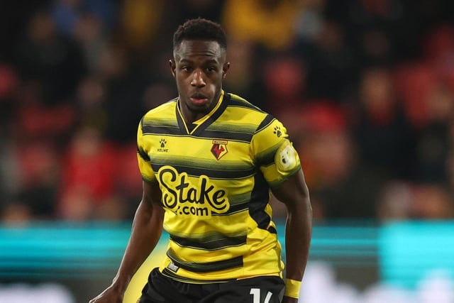 The left-back joined the Vicarage Road outfit from Ligue 1 side Nice for £3.6m.