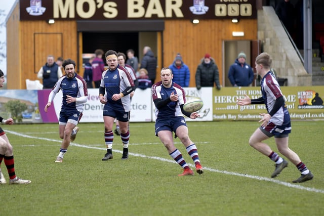 Scarborough RUFC press on in their 32-20 win against Ilkley

Photo by Richard Ponter
