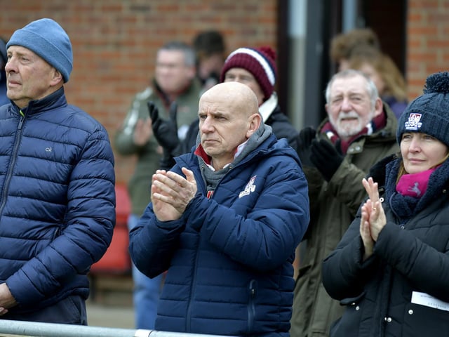 A minute's silence is observed before kick-off of Scarborough RUFC 32 Ilkley 20
Photo by Richard Ponter