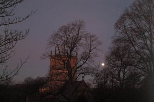 St John’s, as seen at night, photographed by Tim Harris.