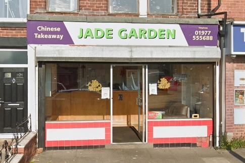 Jade Garden, at 53 Pontefract Road, Castleford was given a score of four on January 10.