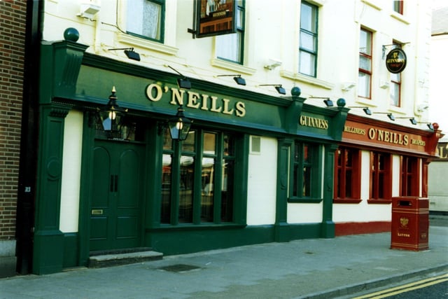O'Neills pub when it first opened in the mid-90s