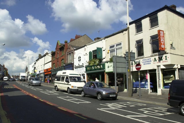 A view of Friargate in the year 2000