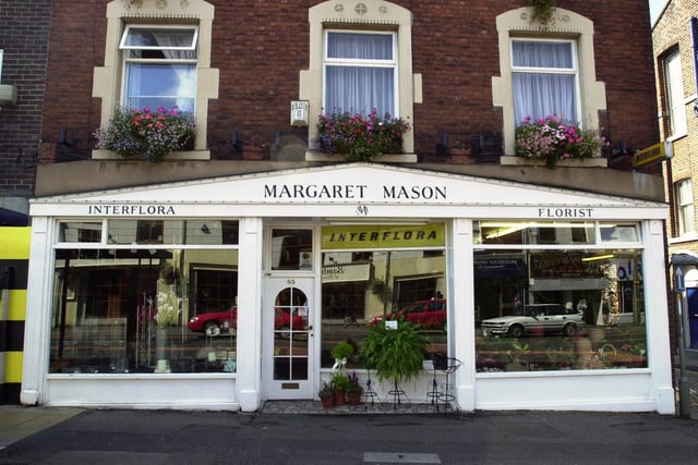 Florists Margaret Mason, which can still be found in the same spot on Friargate
