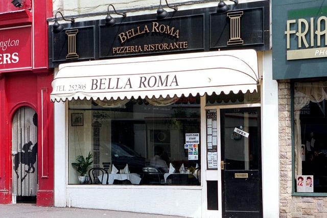 Another highly popular Italian restaurant that unfortunately is no longer trading - Bella Roma