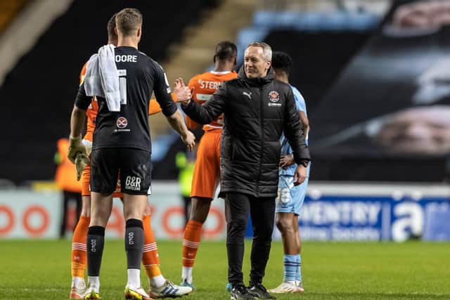 Blackpool head coach Neil Critchley has his players looking as if they belong in the Championship