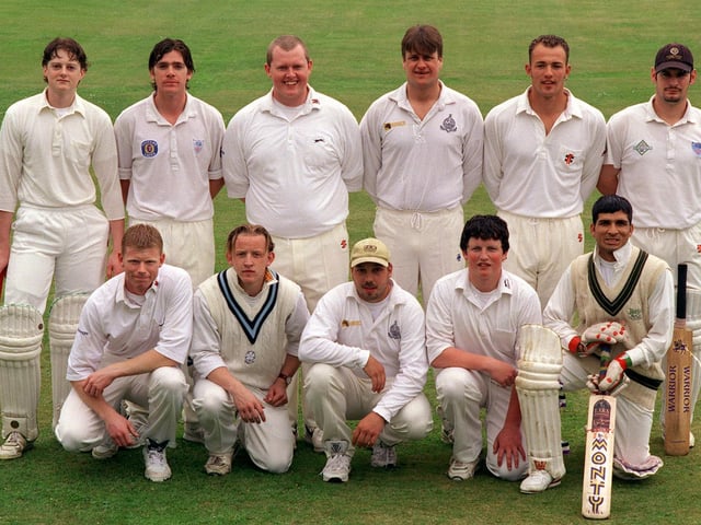 Yeadon CC of the Bradford in May 1998. Pictured, back row from left, is Jonathan Carey, Kevin Gilks, Daren Smith, Andy Wood, Gary Hodgson, Neil Elvidge. Front, from left, is Craig Thornton, Richard Machell, Damon Gormley, Keiron Hanogue and  Naeem Khan.