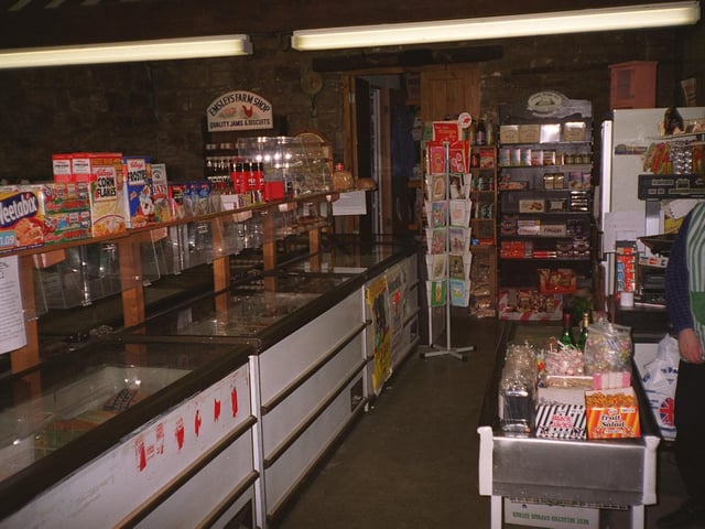 Do you remember Emley's farm shop at Yeadon pictured in January 1998.