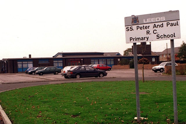 Were you a pupil here during the 1990s? SS. Peter and Paul R. C. Primary School pictured in November 1997.