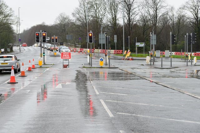 Motorists are now battling three major sets of roadworks around Preston