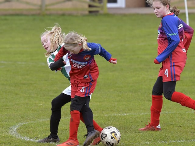 Scarborough Ladies FC Under-11s v Wigginton Grasshoppers Under-11s

Photo by Richard Ponter