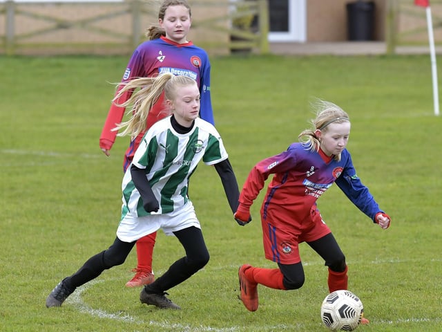 Scarborough Ladies FC Under-11s v Wigginton Grasshoppers Under-11s

Photo by Richard Ponter