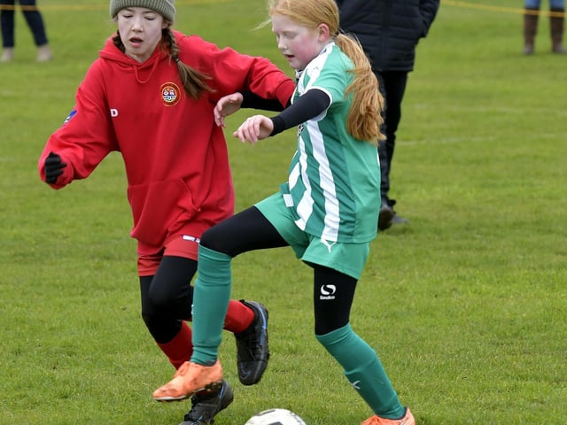 Scarborough Ladies FC Under-11s v Wigginton Grasshoppers Under-11s
Photo by Richard Ponter
