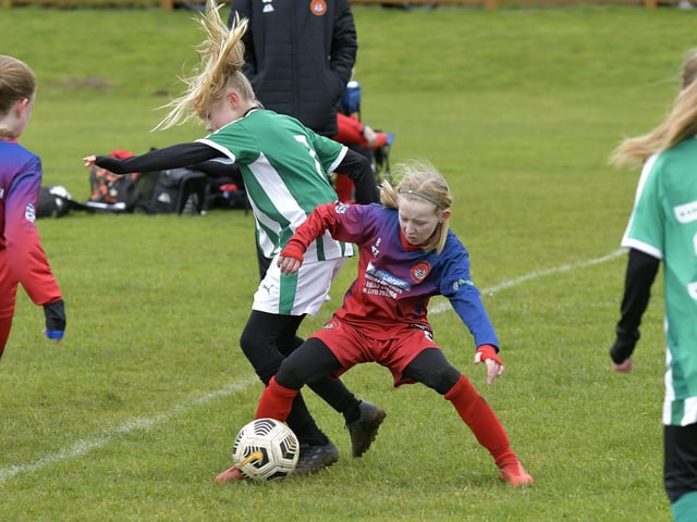 Scarborough Ladies FC Under-11s v Wigginton Grasshoppers Under-11s
Photo by Richard Ponter