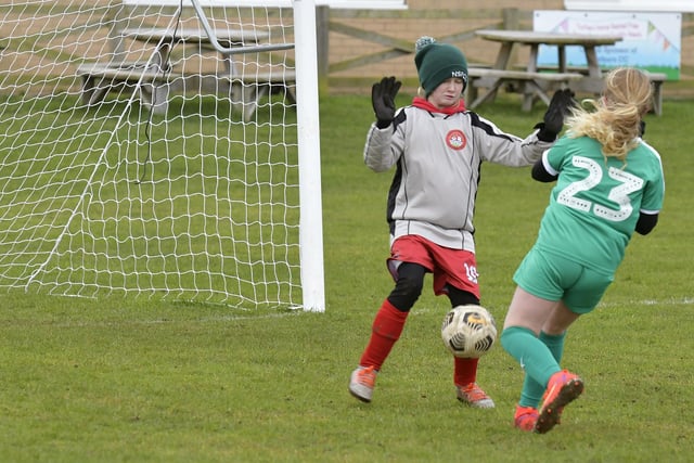 Scarborough Ladies FC Under-11s v Wigginton Grasshoppers Under-11s

Photo by Richard Ponter