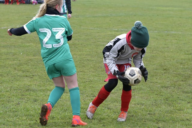 Scarborough Ladies FC Under-11s v Wigginton Grasshoppers Under-11s

Photo by Richard Ponter