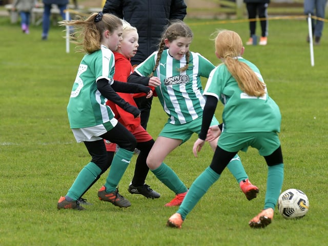 Scarborough Ladies FC Under-11s v Wigginton Grasshoppers Under-11s
Photo by Richard Ponter